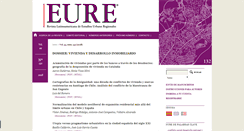 Desktop Screenshot of eure.cl